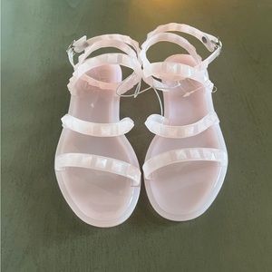NWOT Girl jelly sandals